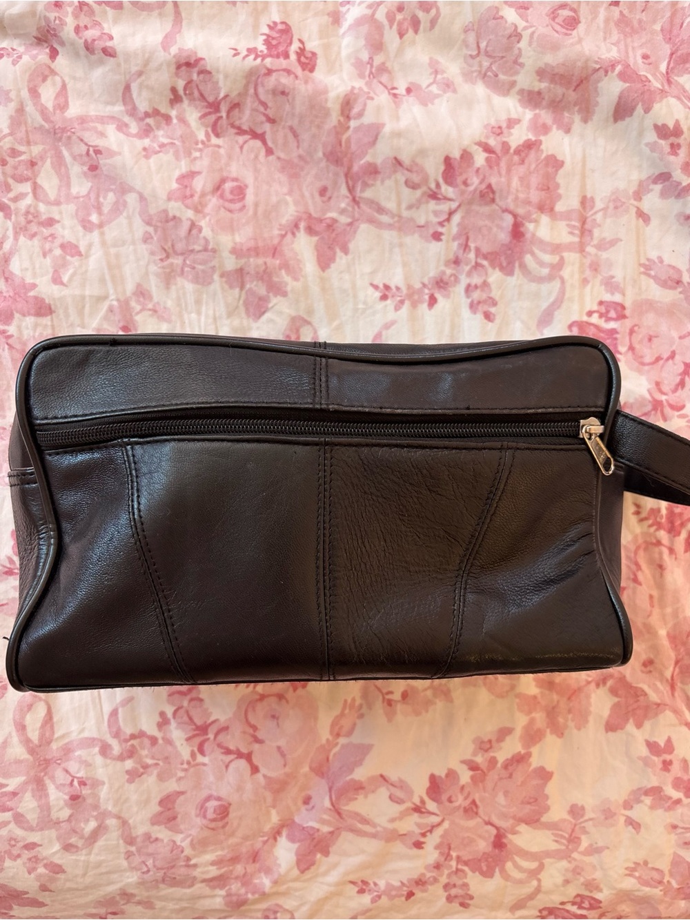 Black pouch bag